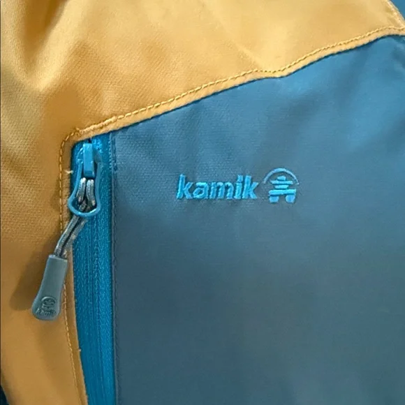 Kamik Olive and Teal Hooded Ski Jacket - Picture 11 of 12